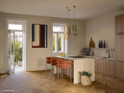 3-ZIMMER FAMILIENWOHNUNG IM KERNSANIERTEN ALTBAU MIT FREIFLÄCHE.