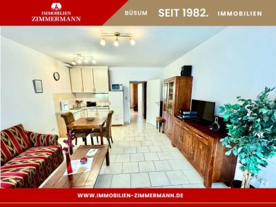 Strandspaziergang statt Stau – 2-Zimmer-Wohnung im EG in bester Büsum-Lage