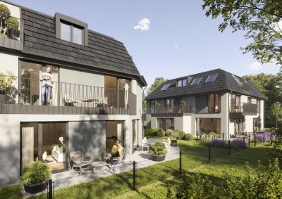 3-Zimmer-Wohnung mit Westbalkon & Dachterrasse