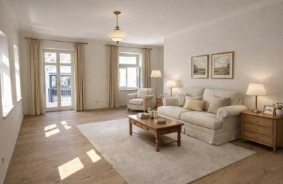 Liebevoll sanierte 2-Zimmer-Wohnung mit Balkon Richtung Innenhof, Nr. 7