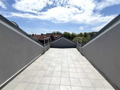 Dreizimmer Dachterrassenwohnung in historischer Umgebung