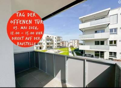 ERSTBEZUG - 2-Zimmer-Eigentumswohnung in Asten mit großen Balkon
