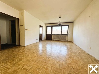 Sanierungsbedürftige 1-Zimmer-Wohnung mit Balkon in sonniger Lage von Arzl/Innsbruck