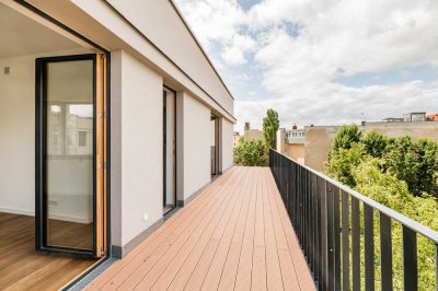 Skyline-Feeling in Berlin: Design-Penthouse mit Terrasse! Sofort einzugsbereit!