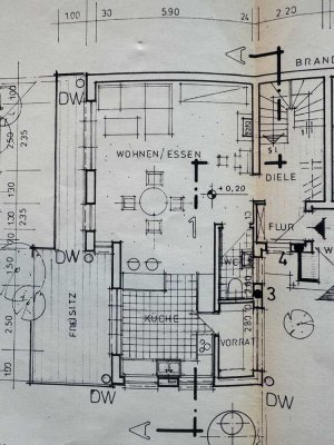 Doppelhaushälfte in Feldrandnähe