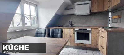 2 Zimmer im Dach mit Balkon