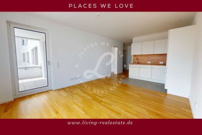 Erstbezug im Neubau: Stilvolle 2-Zimmer-Wohnung mit Einbauküche & Balkon