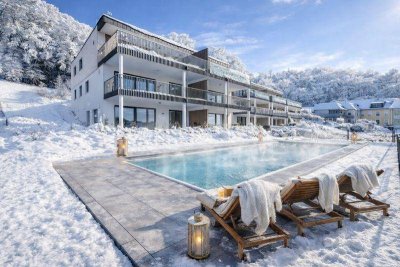 Fantastic Lake View - Seeblickwohnung mit Infinity-Pool und privatem Seezugang am Wörthersee