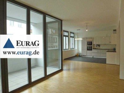 N-Gärten b. Wöhrd: Edle 3-Zi-Whg im Loftstil (2.OG m.L.), Parkett, EBK, Loggia, SP