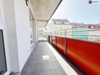 TOLLE RAUMAUFTEILUNG in TOP LAGE mit überdachtem Balkon! Sensationell niedrige Heizkosten durch Erdwärme! Ab November!