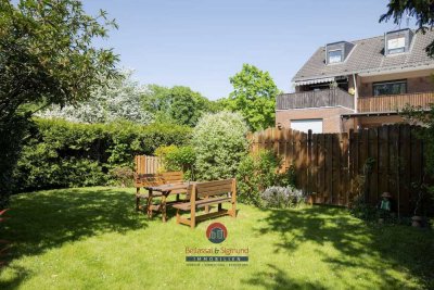 GARTENSTADT: TOLLE LAGE - HAUS IN HAUS - 130M² WOHNVERGNÜGEN MIT TERRASSE & EIGENEM GARTEN & GARAGE