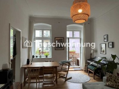 Tauschwohnung: Tausche helle 3-Zi-Wohnung in Lichtenberg gegen größere in B