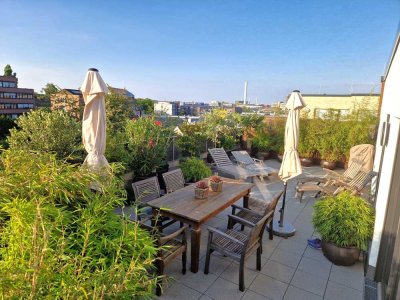 Exklusive Neubau 3-Zimmer-Penthouse-Wohnung mit wunderschöner Dachterrasse