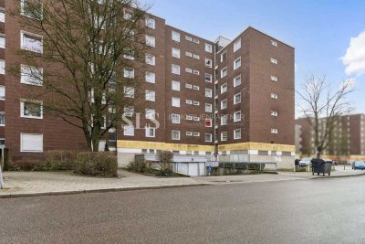 Vermietete Eigentumswohnung im 1. Obergeschoss mit Balkon, Aufzug und Tiefgaragenstellplatz