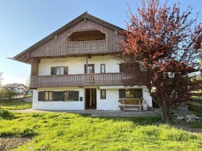 Kochel am See/Ried: Bezauberndes, uriges Bauernhaus für die ganze Familie