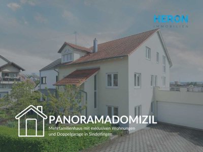 PANORAMADOMIZIL - Mehrfamilienhaus mit exklusiven Wohnungen und Doppelgarage in Sindelfingen