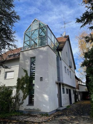 Möbilierte und exclusive Maisonette-Wohnung mit Garten - Stuttgart-Möhringen