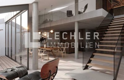 ARCHITEKTONISCHES HIGHLIGHT: Exklusive Maisonette-Wohnung mit traumhaftem Weitblick