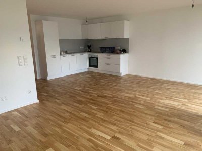Neubau: Moderne Wohnung EG mit 4 Zimmern, Terrasse, EBK, 2 Bäder, TG Stellplatz