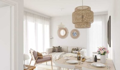 Barrierefreies Wohnen mit Loggia und Gartenanteil