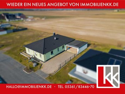 Barrierefrei & neuwertig: Bungalow in Brome in Feldrandlage