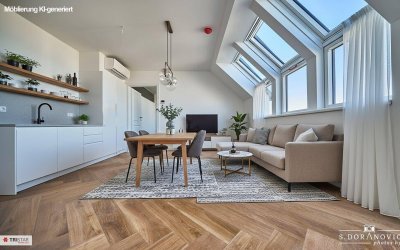 • NEU! • ERSTBEZUG • 4 EXKLUSIVE DACHGESCHOSSWOHNUNGEN • EIGENTUM • 1180 WIEN •