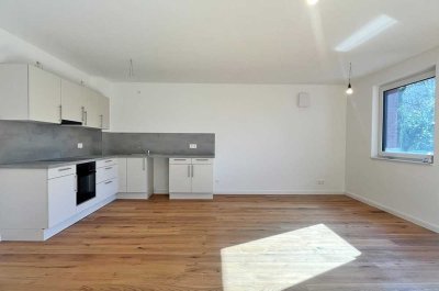 Neubau 2-Zimmer-EG-Whg. mit Südwest-Terrasse im KfW-40-Standard