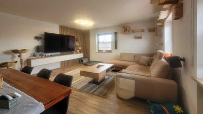 Top Gelegenheit! Gepflegte 3-Zimmer-Wohnung mit Balkon, Garage und Gemeinschaftsgarten in Hofstetten