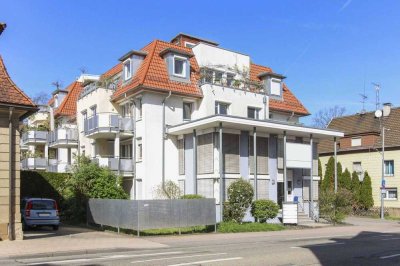 Stilvoll und praktisch: Wunderschöne 1-Zimmer-Wohnung mit Balkon in exzellenter Lage Ludwigsburgs