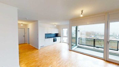 Modernes Wohnen:  Helle 4-Zimmer Wohnung inkl. Einbauküche frei!