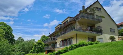 Exklusive 3,5 Zimmer Wohnung mit Garten in ruhiger Stadtrandlage direkt am Wald für Naturliebhaber