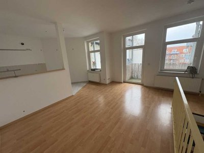 Stilvolle 3-Raum-Maisonette mit 2 Balkonen