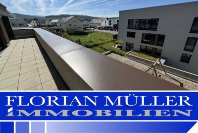 Schallstadt- Neubauflair- Penthaus-3-Zimmer-Wohnung mit großer Dachterrasse- in naturnaher Top-Lage