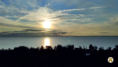 SELTEN! Meerblick Rtg. Süden. 11. Etage. Beheizb. Wintergarten. Exklusiv ausgestattete Wohnung .