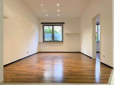 Zentrale 2-ZKB-Erdgeschosswohnung mit Tiefgaragenstellplatz in der Innenstadt zu vermieten!