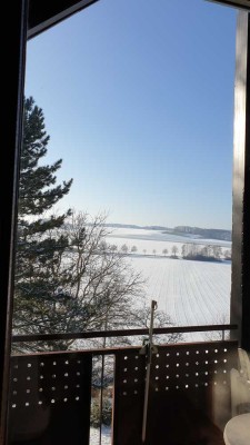 Wohnen wo andere Urlaub machen - Singlewohnung mit Panoramablick