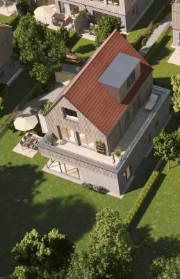 Freistehendes Einfamilienhaus in geschmackvoller Architektur in Obermenzing