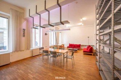 Loftartiges Wohnatelier in Wien, fünfter Bezirk!