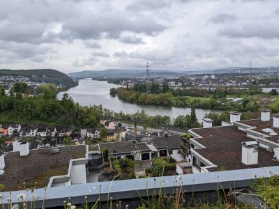 Toplage mit  Blick auf Rhein und Mosel