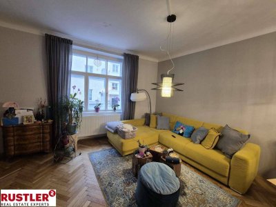 ALTBAUFLAIR GEFÄLLIG?Generalsanierte 3-Zimmer-Wohnung in Elisabeth-Vorstadt