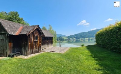 Moderne VILLA am Mondsee mit BADEPLATZ