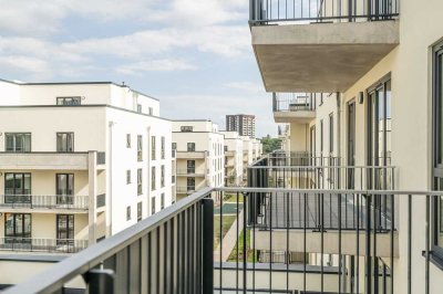 Helle 3-Zimmer-Wohnung mit 2 Balkonen - Erstbezug im Neubauobjekt - Bitte alle Hinweise lesen!