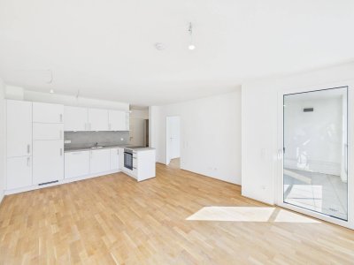 Erstbezug, helle 3-Zimmer Wohnung mit zwei Balkonen