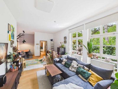 Charmante 3-Zimmer-Eigentumswohnung mit großer Terrasse & Altbauflair