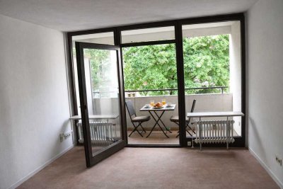 Helle Studio-Wohnung mit Balkon und Grünblick in attraktiver Altstadtlage von Mainz