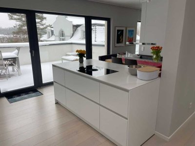 Schöner Wohnen in Kirchrode: Penthauswohnung mit Dachterrasse und Fahrstuhl