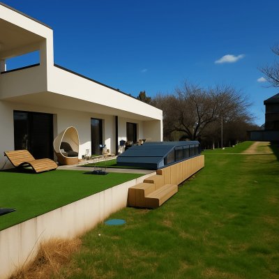 Exklusiver Bungalow mit Pool auf großem Grund!
