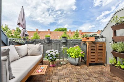 ***provisionsfreie Dachgeschosswohnung mit Klimaanlage***