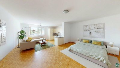 Großzügiges Single-Apartment mit Gestaltungsspielraum in exklusiver Grinzinger Grünlage