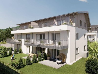 Neue 3-Zi. Wohnung mit großer 24m² Dachterrasse in Bergheim! Leistbares Baurechtseigentum!